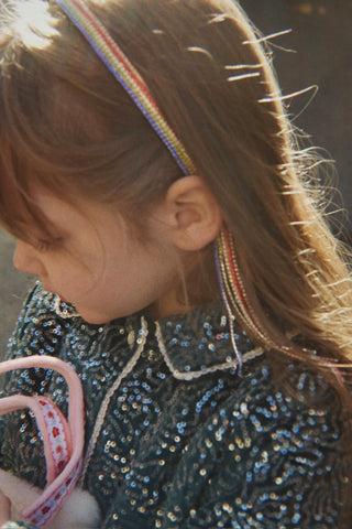Sparkly Rainbow Hairbrace (Rainbow)