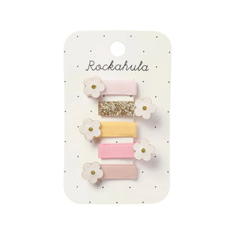 Mini Daisy Clips Set Girls - Hairclips Rockahula - Kuwait - Saudi Arabia