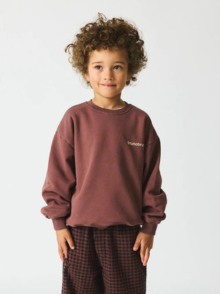 Norah Elia Unisex Sweatshirt Set (Marron Plum)