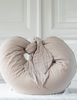 Nursing Pillow w. Washing Bag (Feather Grey) Pregnancy Pillows That's Mine - Kuwait - Saudi Arabia