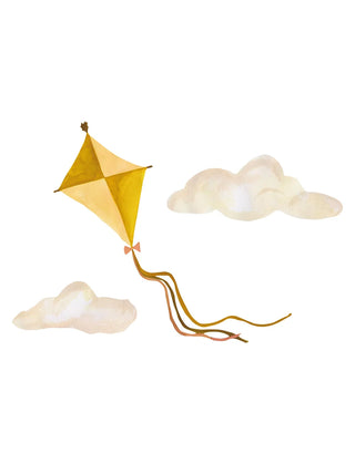 Wallsticker Kite Small (Multi)
