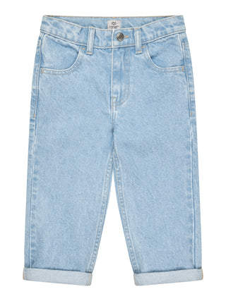 Organic Junior Jeans Regular Fit (LT Indigo Blue Washed) Boys - Pants Copenhagen Colors - Kuwait - Saudi Arabia