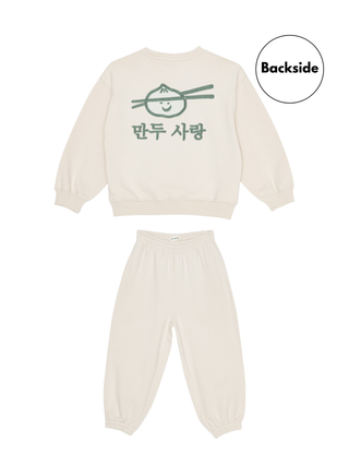 Norah Elia Unisex Sweatshirt Set (Rainy Day)