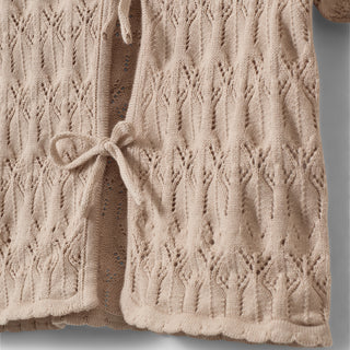 Florian Cardigan (Light Sand) Girls - Cardigan Sofie Schnoor - Kuwait - Saudi Arabia