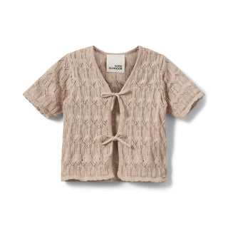 Florian Cardigan (Light Sand) Beige Girls - Cardigan Sofie Schnoor - Kuwait - Saudi Arabia
