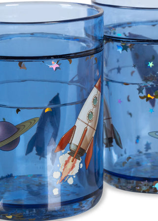 2 pack Glitter Cups (Outer Space) Cups Konges Sløjd - Kuwait - Saudi Arabia