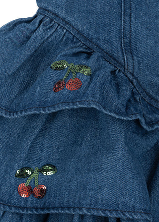 Elba Dress (Denim Blue) Dresses Konges Sløjd - Kuwait - Saudi Arabia