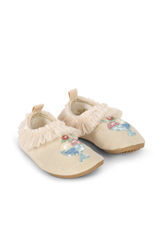 Amandine Frill Swim Shoes (Rosewater) Girls - Swim Shoes Konges Sløjd - Kuwait - Saudi Arabia