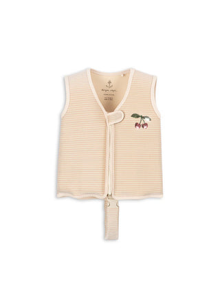 Cherry Swim Vest (Rose Stripe) Rose Girls - Float Vest Konges Sløjd - Kuwait - Saudi Arabia