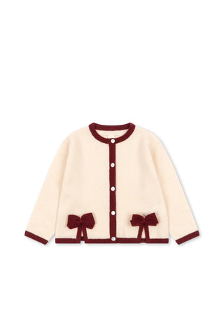 Alette Cardigan (Pale Blush) Rose Girls - Cardigan Konges Sløjd - Kuwait - Saudi Arabia