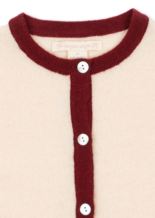 Alette Cardigan (Pale Blush) Girls - Cardigan Konges Sløjd - Kuwait - Saudi Arabia