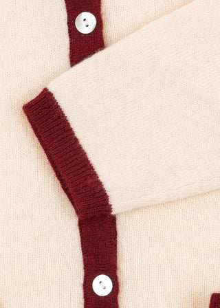 Alette Cardigan (Pale Blush) Girls - Cardigan Konges Sløjd - Kuwait - Saudi Arabia