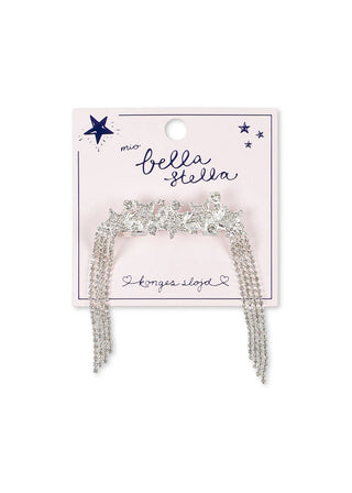 Big Sparkly Star Hair Clip (Silver Mix) Silver Girls - Hairclips Konges Sløjd - Kuwait - Saudi Arabia