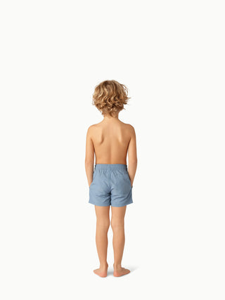 Bobby Swim Shorts (Sky Blue) Boys - Swim Shorts Petit Pommes - Kuwait - Saudi Arabia