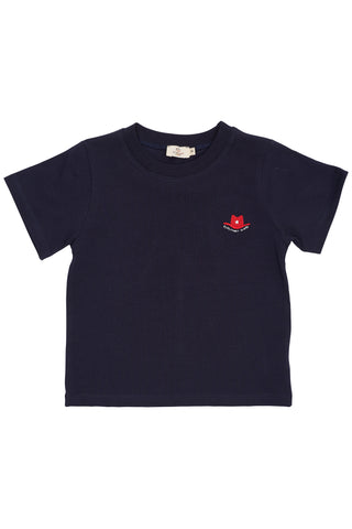 SS T-Shirt (Red Cowboy Hat) Navy Boys - T-Shirt Copenhagen Colors - Kuwait - Saudi Arabia