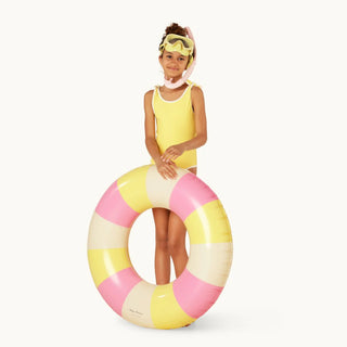 Elizabeth Swimsuit (Citron) Girls - Swimsuits Petit Pommes - Kuwait - Saudi Arabia