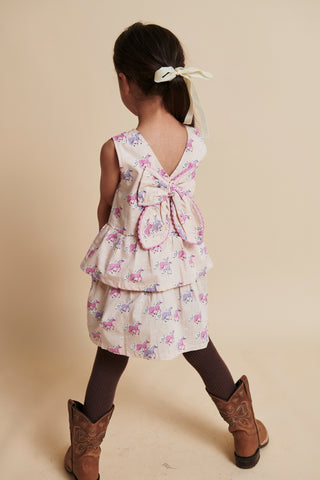 Unicorn Dress w. Ruffle & Bow Dresses Copenhagen Colors - Kuwait - Saudi Arabia