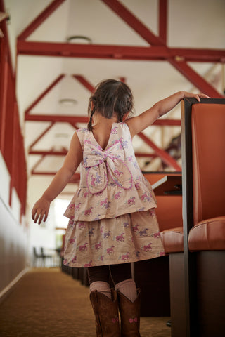 Unicorn Dress w. Ruffle & Bow Dresses Copenhagen Colors - Kuwait - Saudi Arabia