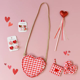 Love Heart Claw Clip 4 Pack Girls - Hairclips Rockahula - Kuwait - Saudi Arabia