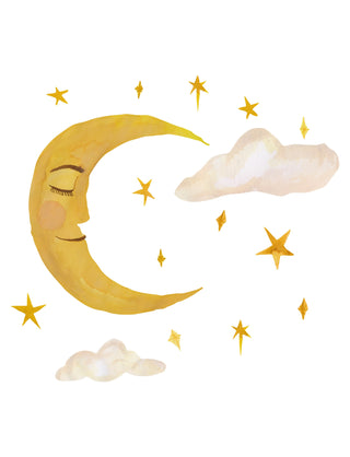 Wallsticker Moon (Multi) Wallstickers That's Mine - Kuwait - Saudi Arabia
