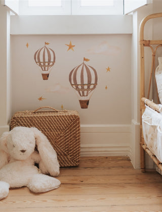 Wallsticker Dreamy Balloons (Brown) Wallstickers That's Mine - Kuwait - Saudi Arabia