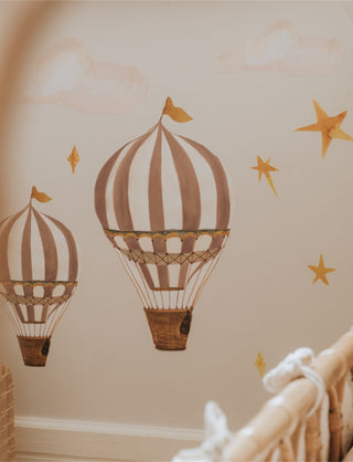 Wallsticker Dreamy Balloons (Brown) Wallstickers That's Mine - Kuwait - Saudi Arabia