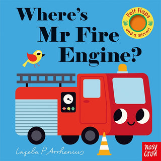Where's Mr Fire Engine? Interactive Books Nosy Crow - Kuwait - Saudi Arabia