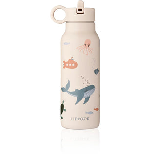 Falk Water Bottle 350 ml (Sea Creature/Sandy) Bottles Liewood - Kuwait - Saudi Arabia