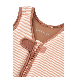 Dove Seersucker Swim Vest (Pale Tuscany/Creme de la Creme) Girls - Float Vest Liewood - Kuwait - Saudi Arabia