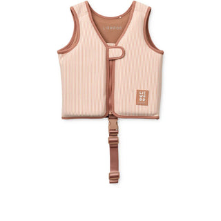 Dove Seersucker Swim Vest (Pale Tuscany/Creme de la Creme) Rose Girls - Float Vest Liewood - Kuwait - Saudi Arabia