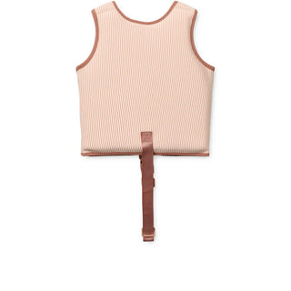 Dove Seersucker Swim Vest (Pale Tuscany/Creme de la Creme) Girls - Float Vest Liewood - Kuwait - Saudi Arabia