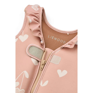Dove Frill Swim Vest (Sweethearts/Pale Tuscany) Girls - Float Vest Liewood - Kuwait - Saudi Arabia