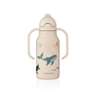 Kimmie Water Bottle 250 ml (Sea Creature/Sandy) Bottles Liewood - Kuwait - Saudi Arabia