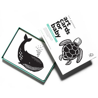 0+ Month Baby Sensory Flashcards (Ocean) Flashcards Wee Gallery - Kuwait - Saudi Arabia