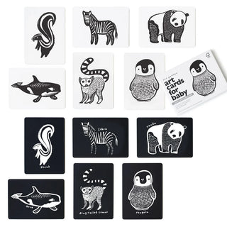0+ Month Baby Sensory Flashcards (Animals) Flashcards Wee Gallery - Kuwait - Saudi Arabia