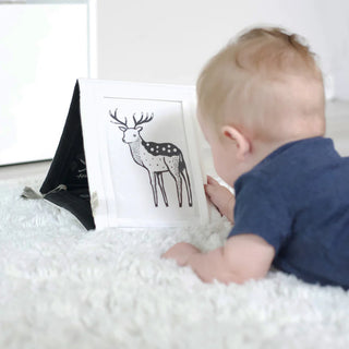 Baby Tummy Time Gallery with Mirror Flashcards Wee Gallery - Kuwait - Saudi Arabia