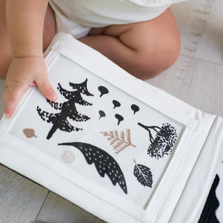Baby Tummy Time Gallery with Mirror Flashcards Wee Gallery - Kuwait - Saudi Arabia