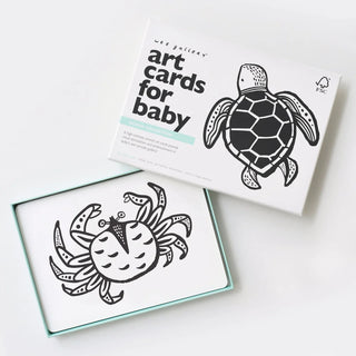 0+ Month Baby Sensory Flashcards (Ocean) Flashcards Wee Gallery - Kuwait - Saudi Arabia