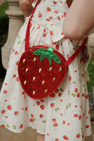 Tut Strawberry Shoulder Bag (Barbados Cherry) Girls - Handbags Konges Sløjd - Kuwait - Saudi Arabia