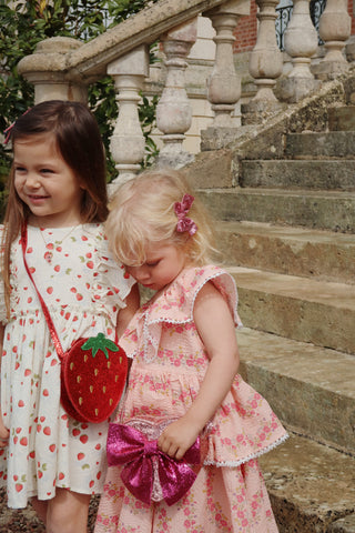 Tut Strawberry Shoulder Bag (Barbados Cherry) Girls - Handbags Konges Sløjd - Kuwait - Saudi Arabia