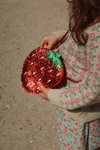 Tut Strawberry Shoulder Bag (Barbados Cherry) Girls - Handbags Konges Sløjd - Kuwait - Saudi Arabia