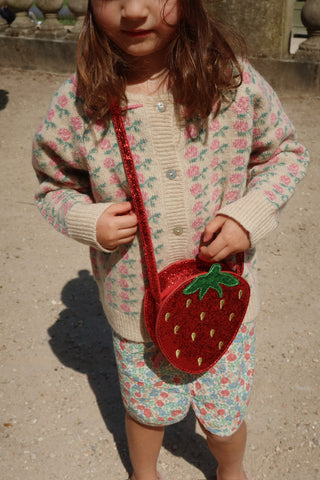 Tut Strawberry Shoulder Bag (Barbados Cherry) Girls - Handbags Konges Sløjd - Kuwait - Saudi Arabia