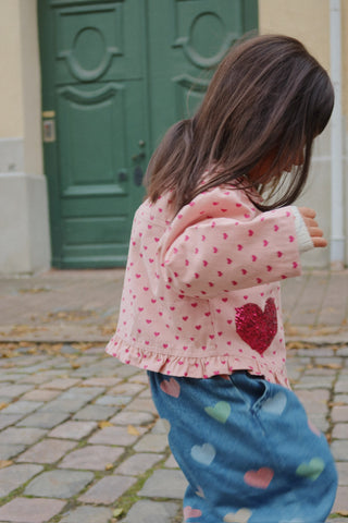 Magot Frill Pants (Bon Coeur Coloré) Girls - Pants Konges Sløjd - Kuwait - Saudi Arabia