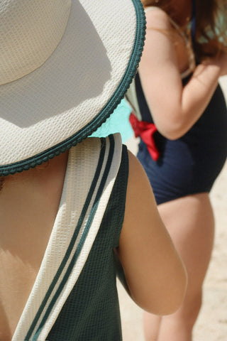 Sailor Bucket Swim Hat (Cloud Dancer) Girls - Swim Hats Konges Sløjd - Kuwait - Saudi Arabia