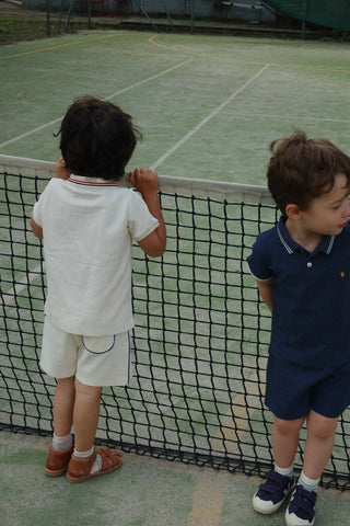 Florian Polo Shirt & Shorts Set (Spellbound) Boys - Sets Konges Sløjd - Kuwait - Saudi Arabia