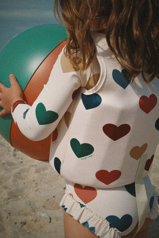 Ellis Swim Vest (Bon Coeur Coloré) Girls - Float Vest Konges Sløjd - Kuwait - Saudi Arabia
