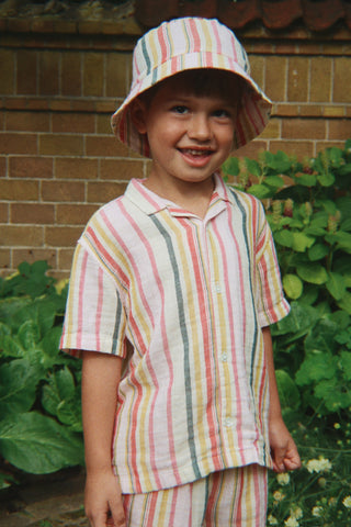 Venice Shirt & Shorts Set (Malibu Stripe) Boys - Sets Konges Sløjd - Kuwait - Saudi Arabia