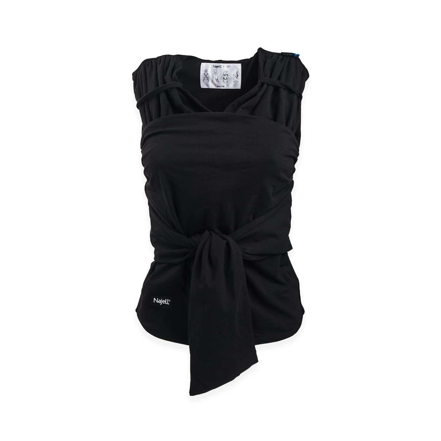 Baby Wrap Carrier (Black)