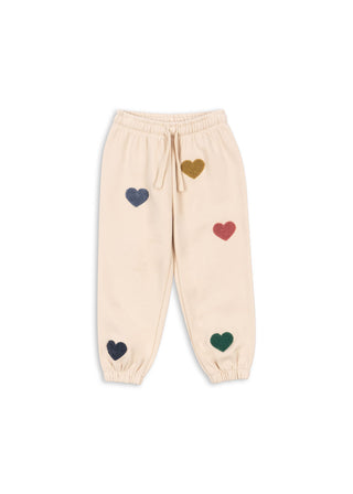 Lou Terry Sweat Shirt and Joggers Set (Multi Heart) Girls - Sets Konges Sløjd - Kuwait - Saudi Arabia