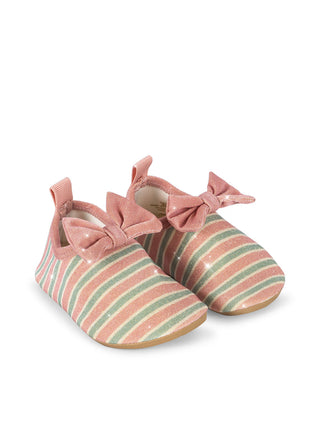 Bowwow Swim Shoes (Blush Stripe) Multi Girls - Swim Shoes Konges Sløjd - Kuwait - Saudi Arabia
